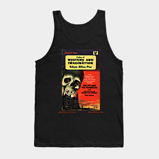 TALES OF MYSTERY & IMAGINATION by Edgar Allan Poe Tank Top by Rot In Hell Club